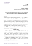 Decision which is providing of effective moving of limit of water and gas in Northern Nishan mine