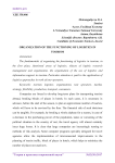 Organization of the functioning of logistics in tourism