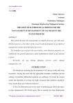Creation of mathematical models for the management of development of gas fields in the water pressure