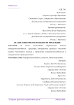 Анализ конкурентоспособности продукции