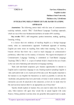 Integrating skills through task based teaching approach