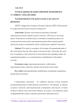 Транснационализация мировой экономики в условиях глобализации