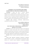 Основные структуры профессиональной компетентности учителя начальных классов