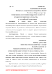 Современное состояние поддержки малого и среднего предпринимательства в Российской Федерации