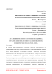 Анализ финансового состояния и специфика организации финансового планирования на предприятии СПК (колхоз) "Мир"