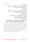 Анализ финансового состояния предприятия как инструмент упреждающего управления