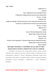 Мировые рейтинги устойчивости как инструмент поддержки зеленого университетского развития