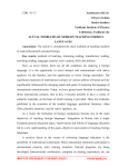 Actual problems of modern teaching foreign languages