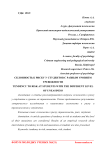 Склонность к риску у студентов с разным уровнем тревожности