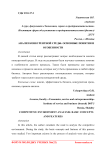 Анализ конкурентной среды: основные понятия и особенности