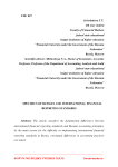 Specifics of Russian and international financial reporting standards