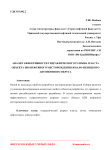 Анализ эффективности гидравлического разрыва пласта объекта БП8 нефтяного месторождения Ямало-Ненецкого автономного округа