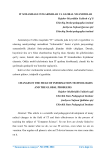 Changes in the field of information technologies and the global problems