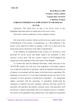 Foreign experience in employment in the service sector