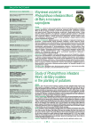 Изучение изолятов Phytophthora infestans Mont. de Bary в посадках картофеля