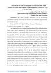 Biochemical mechanisms of muscle contraction and relaxation, the importance of monovalent ions and calcium ions