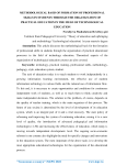 Methodological basis of formation of professional skills in students through the organization of practical education in the field of technological education