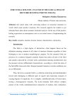 Structural semantic analysis of the lexical field of the word denoting positive feeling