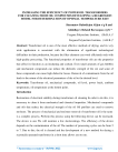 Increasing the efficiency of power oil transformers for cleaning from oil compounds developing a regression model for determination of optimal temperature exit