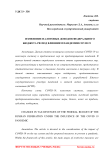 Изменение налоговых доходов федерального бюджета РФ под влиянием пандемии COVID 19