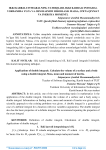 Ikki karrali integralning tatbiqlari. Ikki karrali integral yordamida yuza va jism hajmini hisoblash. Massa, o’rta qiymat va inersiya momenti