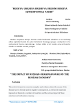 Rossiya Ukraina urishi va urishni rossiya iqtisodyotiga tasiri