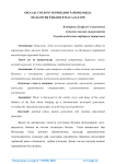 Оилада солом эътиодни тарбиялашда педагогик ёндашув масалалари