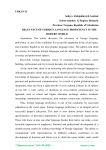 Relevance of foreign language proficiency in the modern world