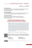 Tourism and precarisation of labour: theoretical notes and empirical incursions