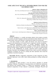 Some aspects of the metal powders production for the machinery parts