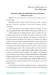 Motions verbs and their modality features in modern English