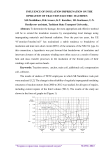 Influence of insulation impregnation on the operation of traction electric machines