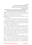 The influence of factors affecting recreation and tourism activities on economic indicators