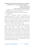 Disorders of metabolism of some biological compounds - disorders of galactose-fructose metabolism