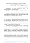 Characteristics, diseases and diagnosis of iron metabolism-hemosiderin