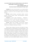 Analysis of structure and geoeecological situation of North Fergana mountain landscape