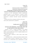 Изменения в территориально-отраслевой структуре промышленности Андижанской области