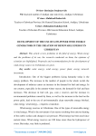 Development of the use of low-power wind energy generators in the creation of renewable energy in Uzbekistan