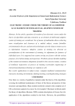 Electronic course under the theory of algorithms as an element of intellectual adaptive system of training