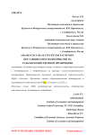 Анализ состава и структуры расчетов с поставщиками и подрядчиками на сельскохозяйственном предприятии