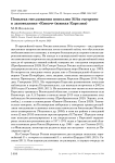 Попытка гнездования поползня Sitta europaea в заповеднике "Кивач" (Южная Карелия)