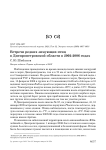 Встречи редких зимующих птиц в Днепропетровской области в 2002-2006 годах