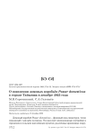 О поведении домовых воробьёв Passer domesticus в городе Тайынша в декабре 2023 года