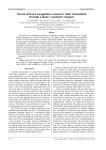 Neural network recognition system for video transmitted through a binary symmetric channel