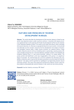 Features and Problems of Tourism Development in Brazil