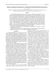 Renewed empirical formulas of Weibull distribution parameters estimates