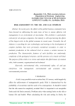 Risk assessment in the oil and gas complex