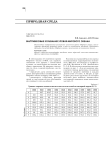 Внутривековые колебания уровня мирового океана