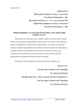 Эффективные стратегии маркетинга организации сферы услуг