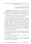 International practices of cost accounting and directions for its improvement